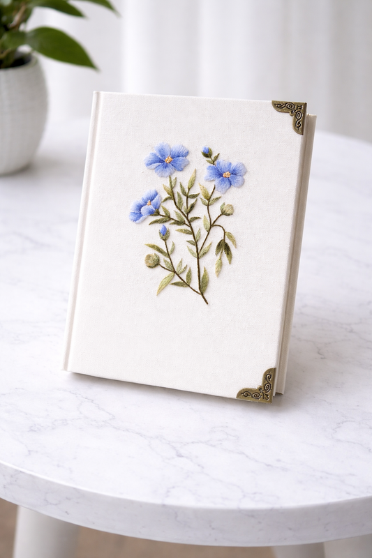 LUMORA| Blue Stillness Journal